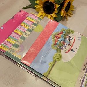 Miss Elizabeth's Scrapbooking Papers Bundle of 4